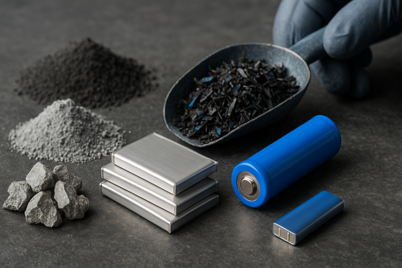 Avatar of Batteries: Raw Materials and Recycling